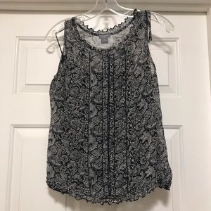 Women’s Ann Taylor Petite Paisley Blouse